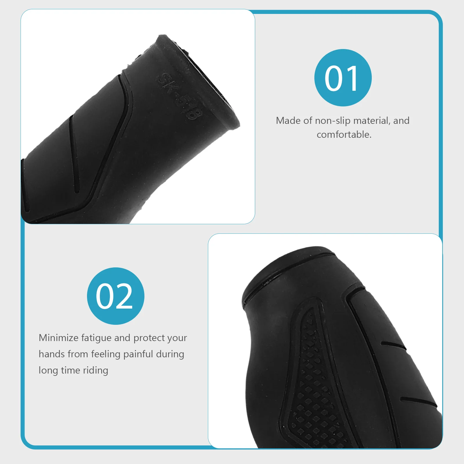 Ручки на руль Велосипедные ручки 12x55x3 см Tpe Противоскользящие Эргономичные Удобные Длинная защита для езды Черный
Ручки на руль Велосипедные ручки 12x55x3 см Tpe Противоскользящие Эргономичные Удобные Длинная защита для езды Черный