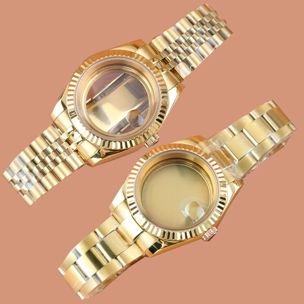 36mm/39mm NH35 Watch Case Jubilee/Oyster/Presidential Strap Fit Datejust NH35 NH36 Movement Stainless Steel Watch Accessories
36mm/39mm NH35 Watch Case Jubilee/Oyster/Presidential Strap Fit Datejust NH35 NH36 Movement Stainless Steel Watch Accessories
