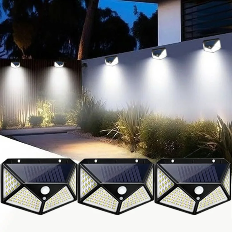 Outdoor 1/2/4/6 Solar Powered Lights with Motion Sensors and 3 Lighting Modes Wireless IP65 Waterproof
Outdoor 1/2/4/6 Solar Powered Lights with Motion Sensors and 3 Lighting Modes Wireless IP65 Waterproof