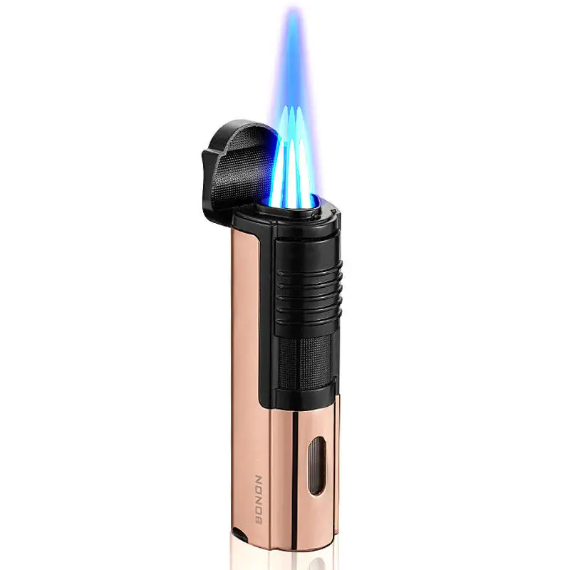 Inflatable Torch Cigar Lighters Three Punches Of Flame Outdoor BBQ Lighter With Cigar Cutter Free Shipping
Inflatable Torch Cigar Lighters Three Punches Of Flame Outdoor BBQ Lighter With Cigar Cutter Free Shipping