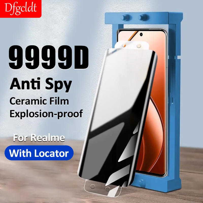 Full Curved Anti Spy Ceramic Soft Film For Realme 12 11 10 Pro Plus Screen Protector For Realme GT5 Pro Privacy Protective Film
Full Curved Anti Spy Ceramic Soft Film For Realme 12 11 10 Pro Plus Screen Protector For Realme GT5 Pro Privacy Protective Film