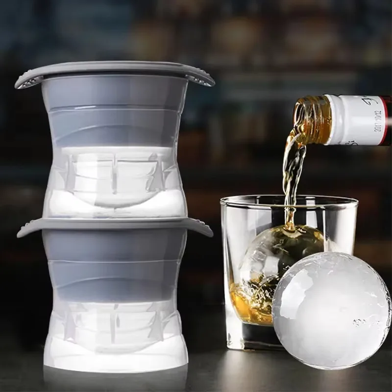 DIY Ice Cream Form 6cm Big Size Ball Ice Molds Sphere Round Ice Cube Makers Home and Bar Party Kitchen Whiskey Cocktail
DIY Ice Cream Form 6cm Big Size Ball Ice Molds Sphere Round Ice Cube Makers Home and Bar Party Kitchen Whiskey Cocktail