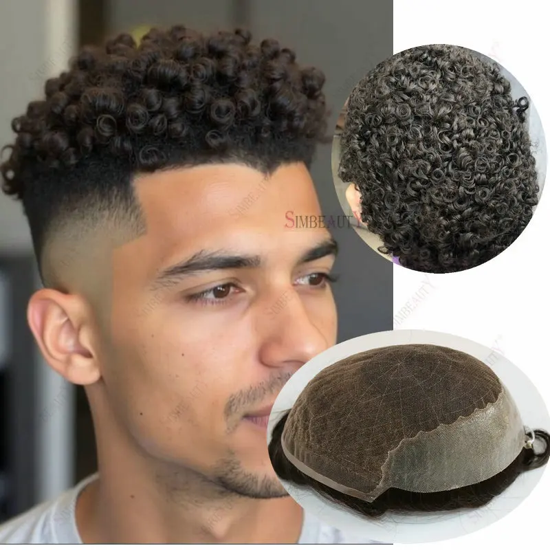 Invisiable Q6Lace Front&PU Base 15mm Curly Men's Hair Replacement System Toupee Human Hair Breathable Bleathed Knots Prosthesis
Invisiable Q6Lace Front&PU Base 15mm Curly Men's Hair Replacement System Toupee Human Hair Breathable Bleathed Knots Prosthesis