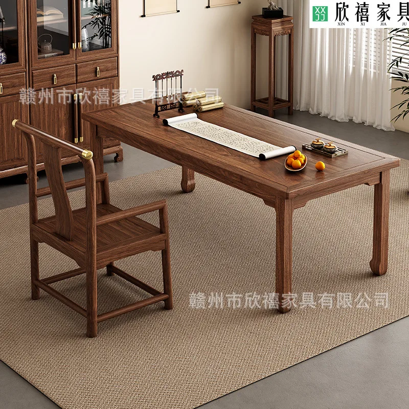 HYS New Chinese Solid Wood Desk Home Writing Desk Desk Modern Simple Study Room Calligraphy Calligraphy and Painting Table
HYS New Chinese Solid Wood Desk Home Writing Desk Desk Modern Simple Study Room Calligraphy Calligraphy and Painting Table