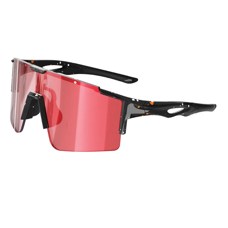 One half-frame day and night sports glasses,sun protection and impact protection, mountain bike, mountaineering bicycle goggles.
One half-frame day and night sports glasses,sun protection and impact protection, mountain bike, mountaineering bicycle goggles.