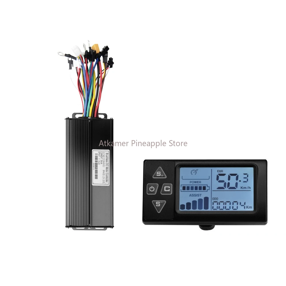 Lithium Battery Modification Accessories 36V48V52V 35A Three-mode Controller and S861 LCD Instrument Display Set
Lithium Battery Modification Accessories 36V48V52V 35A Three-mode Controller and S861 LCD Instrument Display Set