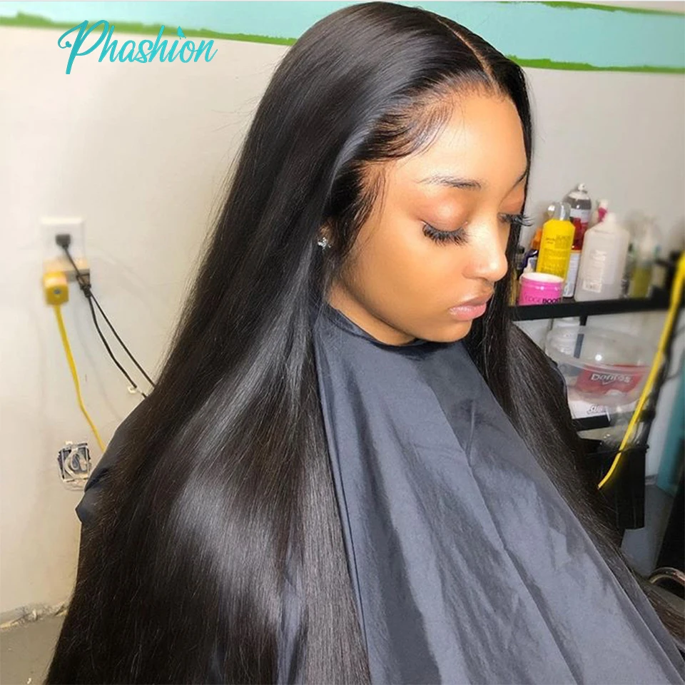 Phashion 40" Raw Virgin HD 13x6 Lace Front Human Hair Wigs Straight PrePlucked For Women 13X4 Long Closure Frontal Wig Body Wave
Phashion 40" Raw Virgin HD 13x6 Lace Front Human Hair Wigs Straight PrePlucked For Women 13X4 Long Closure Frontal Wig Body Wave