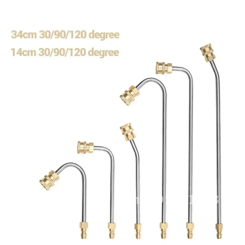 High pressure cleaning elbow 14CM Water 30 Degree 120 Degree Air For Pump Water Nozzle 90 Clearning Degree conditioner 34CM
High pressure cleaning elbow 14CM Water 30 Degree 120 Degree Air For Pump Water Nozzle 90 Clearning Degree conditioner 34CM