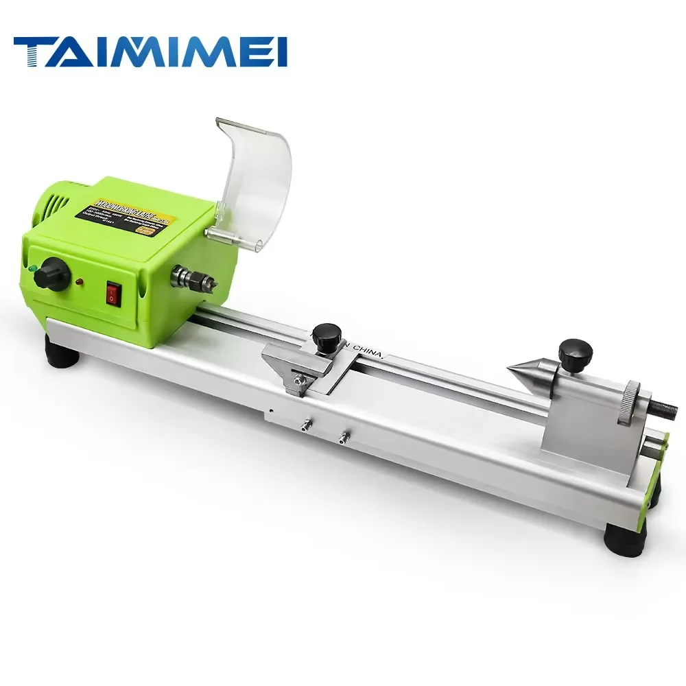 TAIMIMEI BG-3306 Variable Speed Mini Benchtop Wood Lathe MICRO Woodturning Lathe Grinding Polishing Beads Drill Rotary Tool Set
TAIMIMEI BG-3306 Variable Speed Mini Benchtop Wood Lathe MICRO Woodturning Lathe Grinding Polishing Beads Drill Rotary Tool Set