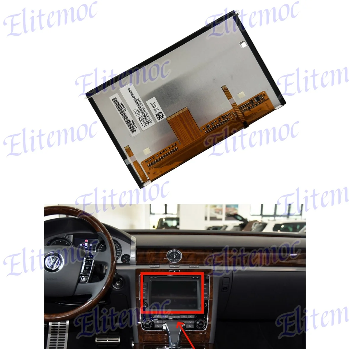 8" LCD Screen for Phaeton Display L5F30817P02 L5F30978T00 GCX074AKQ-E AE080A Replacement
8" LCD Screen for Phaeton Display L5F30817P02 L5F30978T00 GCX074AKQ-E AE080A Replacement