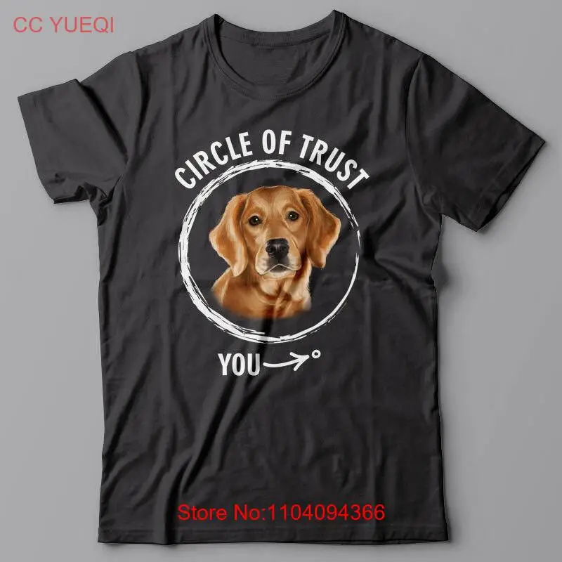 Крутая футболка CIRCLE OF TRUST - порода GOLDEN RETRIEVER, подарок для любителя собак
Крутая футболка CIRCLE OF TRUST - порода GOLDEN RETRIEVER, подарок для любителя собак