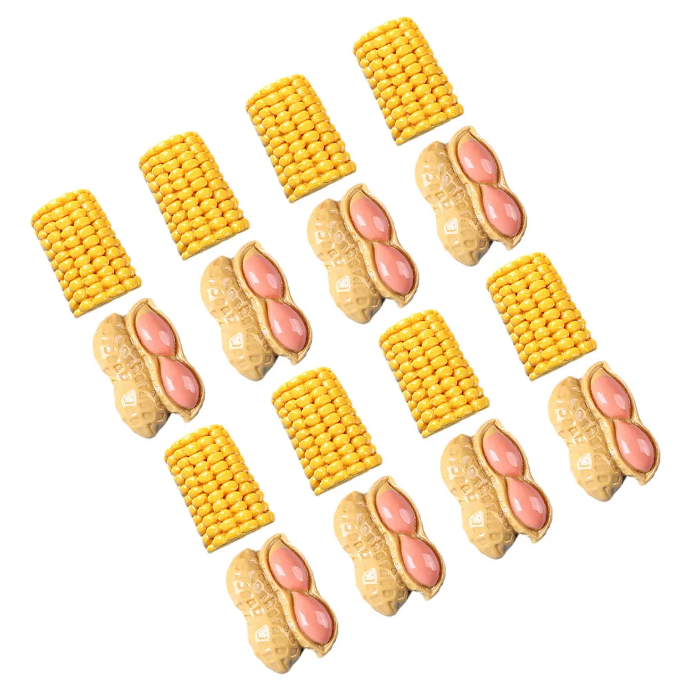 1 set Simulation Corn Peanut Mini Food Decor Realistic House Accessory Unique Design Resin Craft Miniature Model Lifelike
1 set Simulation Corn Peanut Mini Food Decor Realistic House Accessory Unique Design Resin Craft Miniature Model Lifelike