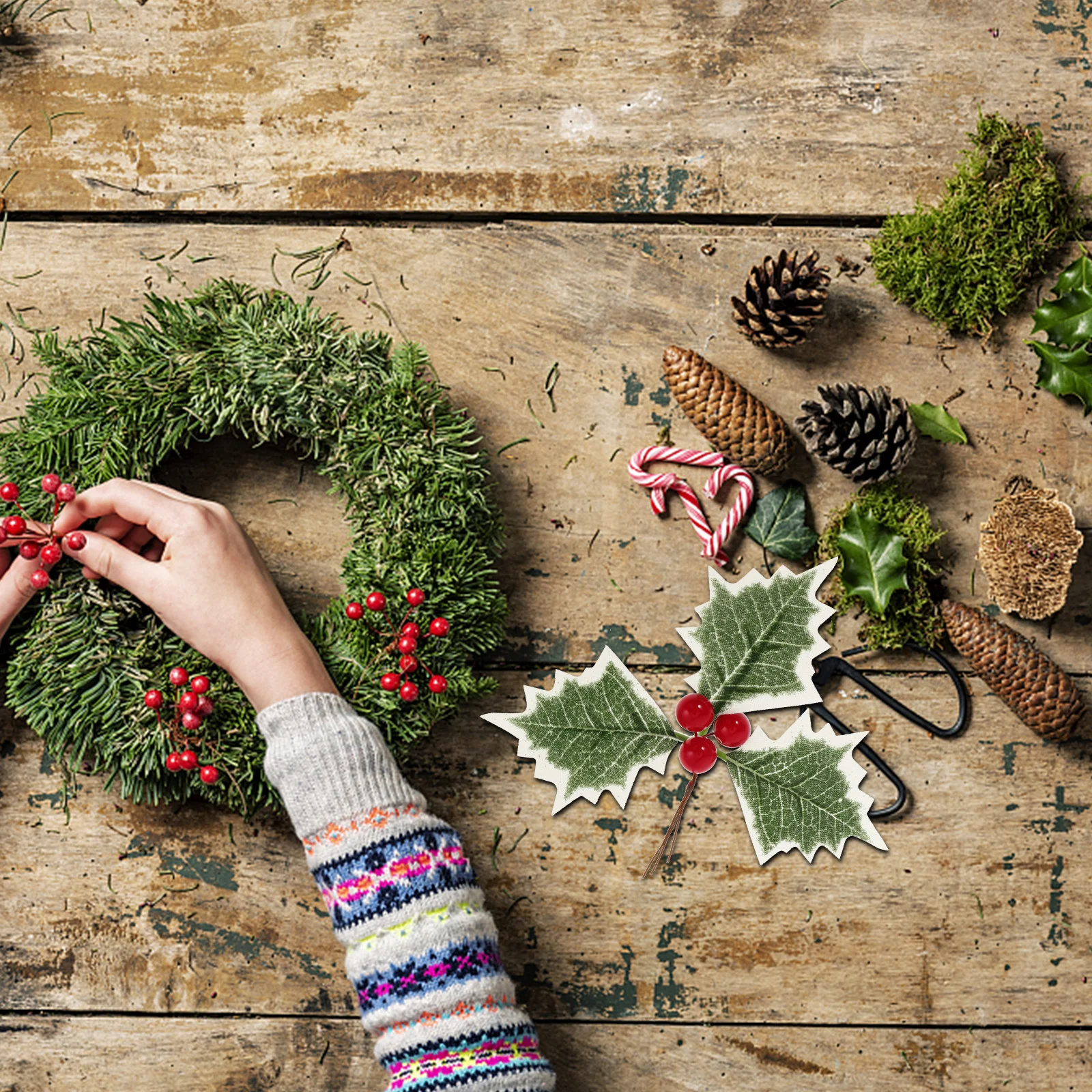 6pcs Christmas Tree Garland Materials Fake Green Leaf For Home Party Desktop Decoration Artificial Plant Ornaments Xmas Decor 
6pcs Christmas Tree Garland Materials Fake Green Leaf For Home Party Desktop Decoration Artificial Plant Ornaments Xmas Decor