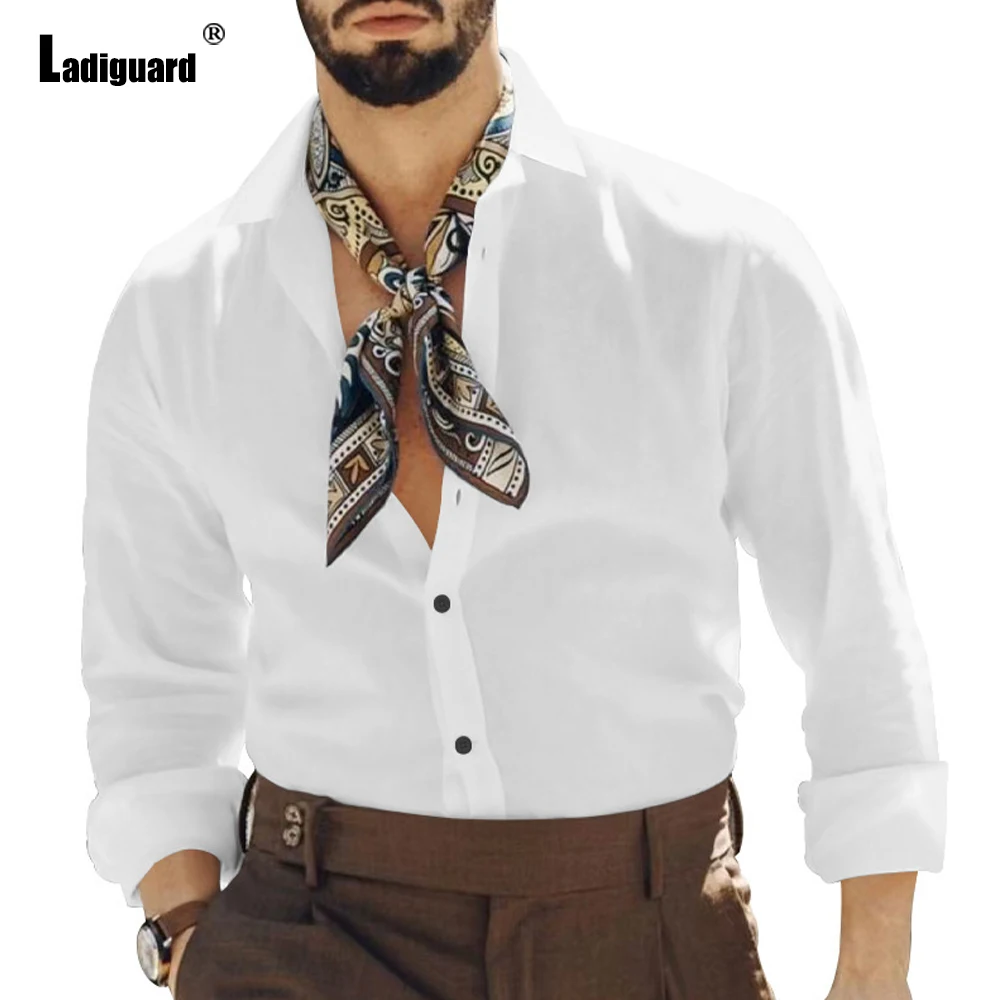 Ladiguard 2025 Summer Casual Linen Shirts Lepal Collar Tops Camisa Men Long-sleeved Retro Blouse Plus Size Mens Shirt blusas New
Ladiguard 2025 Summer Casual Linen Shirts Lepal Collar Tops Camisa Men Long-sleeved Retro Blouse Plus Size Mens Shirt blusas New