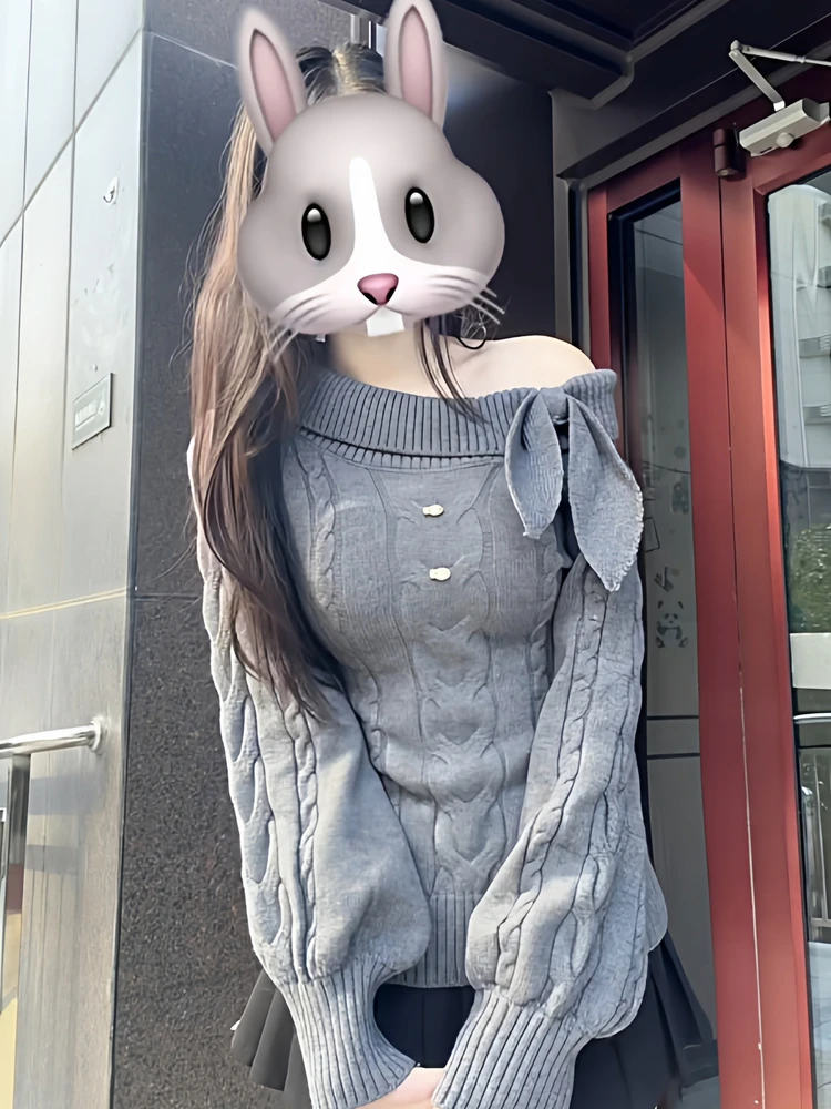 Early Spring Faion High-End Sensual ature Girl Pure Desire oulder Exposure Sweater Skirt Two-Piece Set Women
Early Spring Faion High-End Sensual ature Girl Pure Desire oulder Exposure Sweater Skirt Two-Piece Set Women