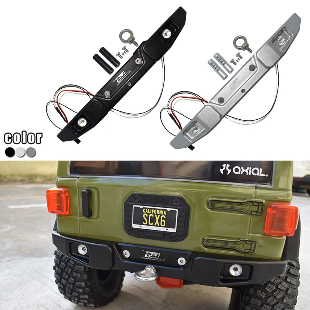 GPM AXIAL 1/6 SCX6 JEEP JLU WRANG LER 4WD AXI05000T1 металлический из алюминиевого сплава задний бампер с буксировочным крючком + 5 мм светодиодный ная лампа AXI250002
GPM AXIAL 1/6 SCX6 JEEP JLU WRANG LER 4WD AXI05000T1 металлический из алюминиевого сплава задний бампер с буксировочным крючком + 5 мм светодиодный ная лампа AXI250002