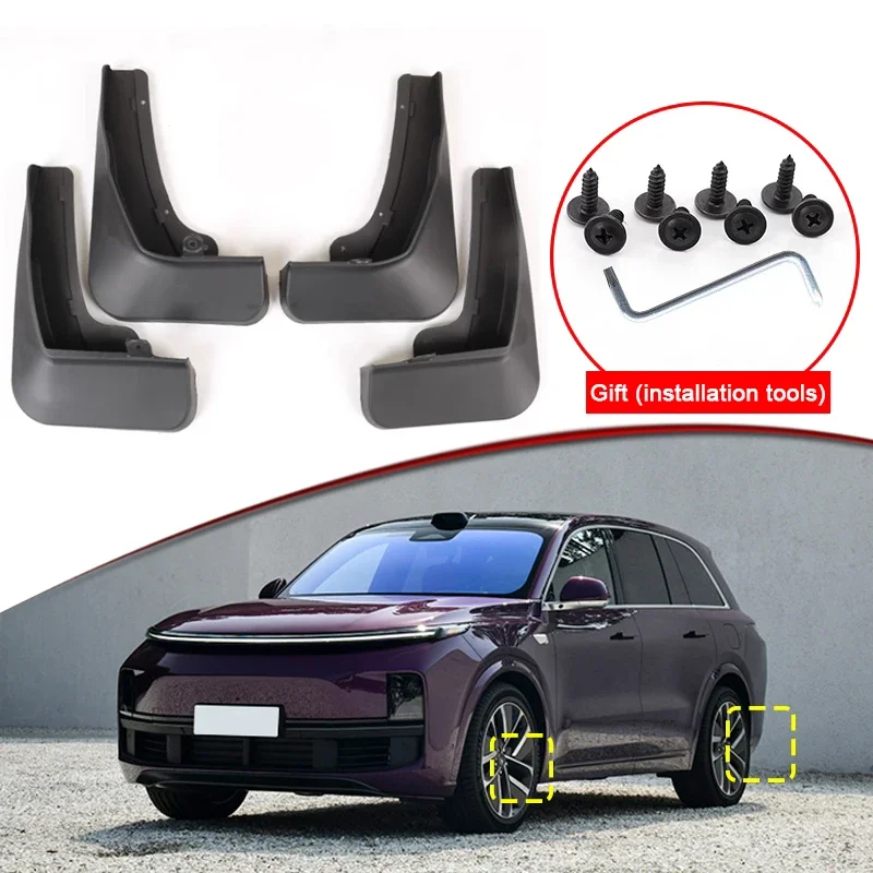 Car Styling Fit For LiXiang LI L8 2023 2024 ABS Car Mud Flaps Splash Guard Mudguards MudFlaps Front Rear Fender Auto Accessories
Car Styling Fit For LiXiang LI L8 2023 2024 ABS Car Mud Flaps Splash Guard Mudguards MudFlaps Front Rear Fender Auto Accessories
