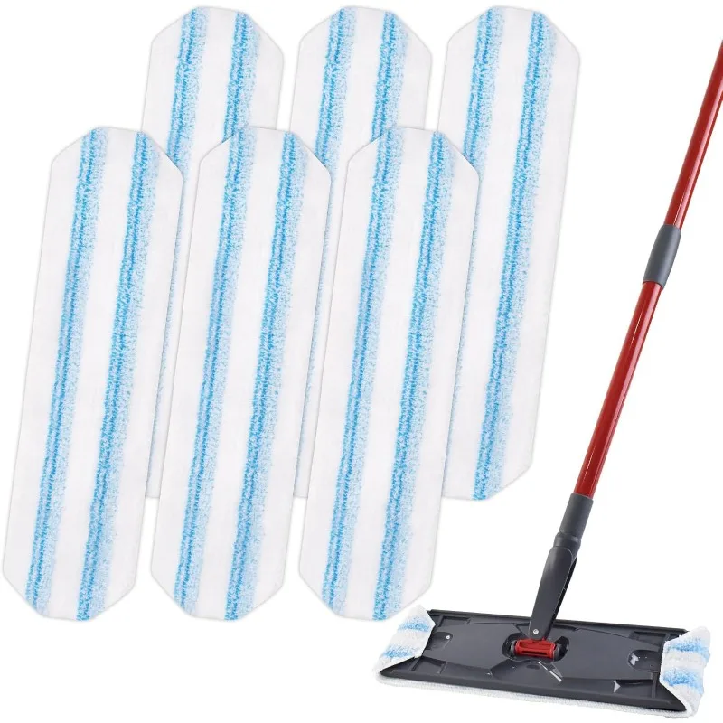 6Pcs 40.5x11cm Universal for Mop Replacement Pads Mop Pads Head Washable Wet Mops Reusable Microfiber Mops Heads Replacements
6Pcs 40.5x11cm Universal for Mop Replacement Pads Mop Pads Head Washable Wet Mops Reusable Microfiber Mops Heads Replacements