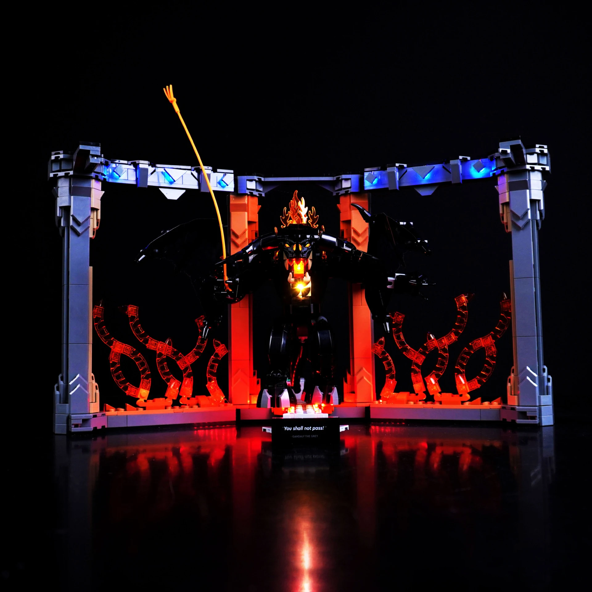 Flame Bookshelf Fortress Light Kit Remote LED for 10333 Dark Fantasy Building Display (Lights Only)
Flame Bookshelf Fortress Light Kit Remote LED for 10333 Dark Fantasy Building Display (Lights Only)