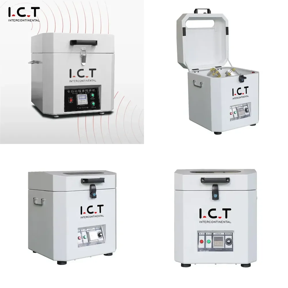 I. C. T SMT SMD PCBA Automatic Solder Paste Mixing Machine with Wide Compatibility
I. C. T SMT SMD PCBA Automatic Solder Paste Mixing Machine with Wide Compatibility