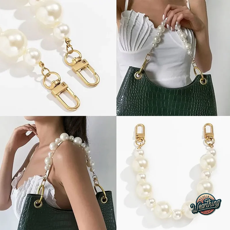 Fashion Imitation Pearl Bag Decoration Luggage Accessories Chain Women Handbag Shoulder Bag Strap Chain Decorative Pearl Chain
Fashion Imitation Pearl Bag Decoration Luggage Accessories Chain Women Handbag Shoulder Bag Strap Chain Decorative Pearl Chain