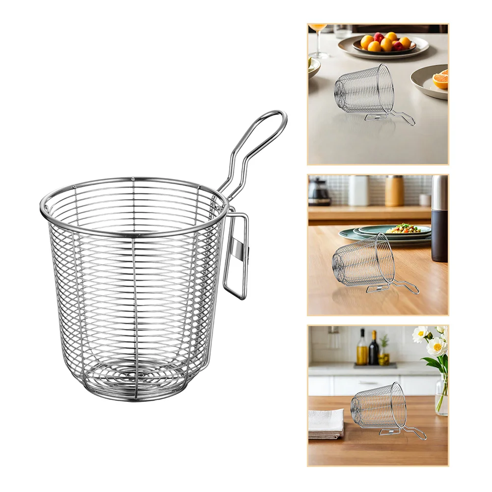 Stainless Steel Strainer High Quality Hot Pot Strainer Heat Resistant Mesh Kitchen Supply Pasta Vegetable Spider Colander
Stainless Steel Strainer High Quality Hot Pot Strainer Heat Resistant Mesh Kitchen Supply Pasta Vegetable Spider Colander