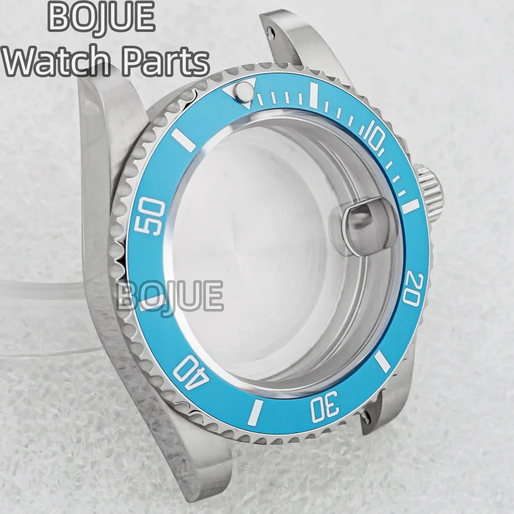 40mm Watch Case Ice Blue Ceramic Bezel Sapphire Waterproof for Seiko NH34 NH35 NH36 ETA2824 Movement 28.5mm Dial Submariner GMT
40mm Watch Case Ice Blue Ceramic Bezel Sapphire Waterproof for Seiko NH34 NH35 NH36 ETA2824 Movement 28.5mm Dial Submariner GMT