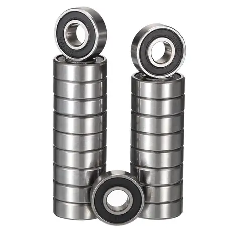 693-2RS Deep Groove Ball Bearings, ID 3mm x OD 8mm x Width 4mm Miniature Bearings, Double Rubber Sealed Ball Bearing Lever 20pcs