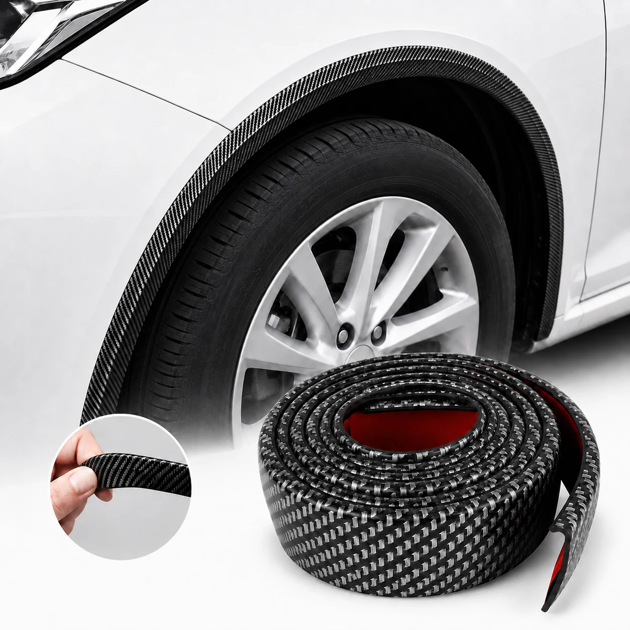 Carbon Fiber Car Wheel Arch Decorative Lips Fender Flares Tire Arches Anti Scratch Protection Strip Extended Molded Trim Protect
Carbon Fiber Car Wheel Arch Decorative Lips Fender Flares Tire Arches Anti Scratch Protection Strip Extended Molded Trim Protect