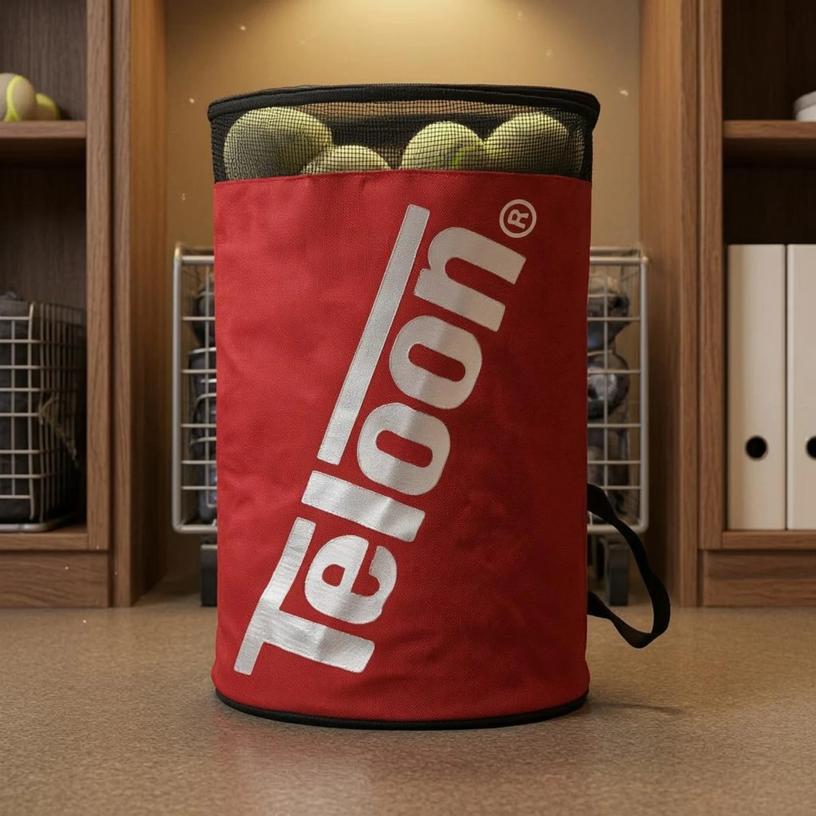 Tennis Ball Bucket Bag Portable Tube-Style Tennis Ball Bag Sports Storage Easy Access Gear Sack Lightweight
Tennis Ball Bucket Bag Portable Tube-Style Tennis Ball Bag Sports Storage Easy Access Gear Sack Lightweight