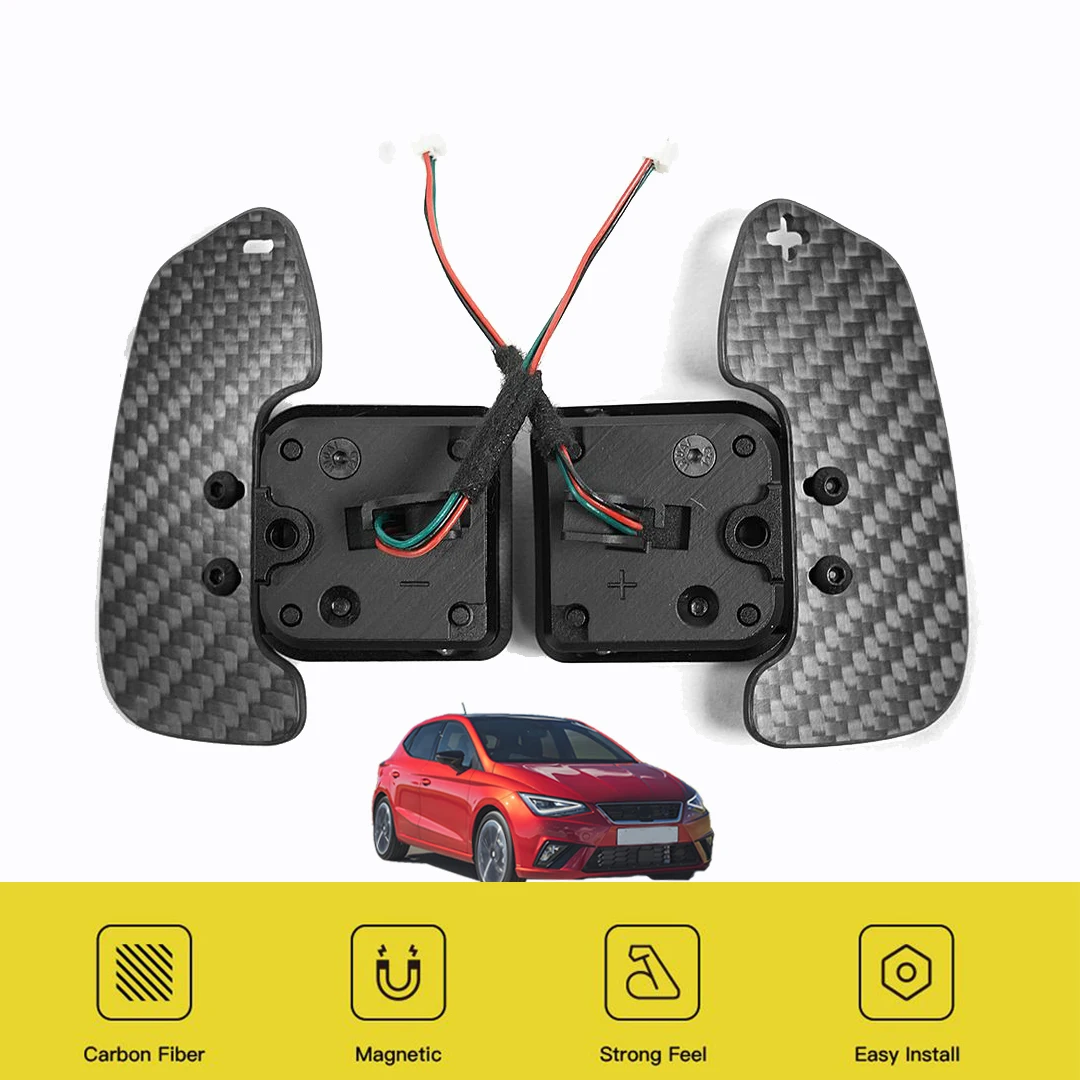 Carbon Fiber Paddle Shifter For Seat Magnetic Paddle Shift Aluminum Alloy Leon Cupra Formentor Leon ST
Carbon Fiber Paddle Shifter For Seat Magnetic Paddle Shift Aluminum Alloy Leon Cupra Formentor Leon ST