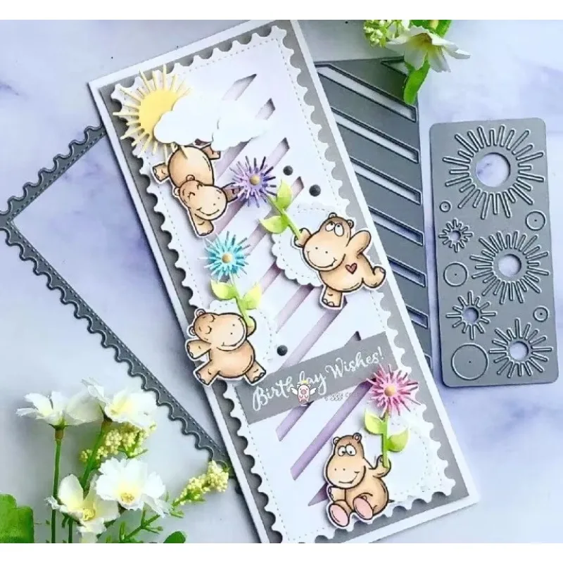 Piggy Craft metal cutting dies cut die mold Gear square photo frame Scrapbook paper craft knife mould blade punch stencils dies
Piggy Craft metal cutting dies cut die mold Gear square photo frame Scrapbook paper craft knife mould blade punch stencils dies