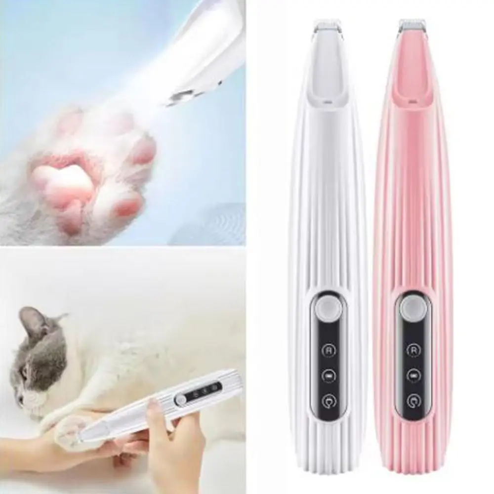 Low Noise Pet Foot Shaver USB Rechargeable Smart Display Pet Electric Hair Clipper with Led Repair Dog Feet Cat Hair Shaver
Low Noise Pet Foot Shaver USB Rechargeable Smart Display Pet Electric Hair Clipper with Led Repair Dog Feet Cat Hair Shaver