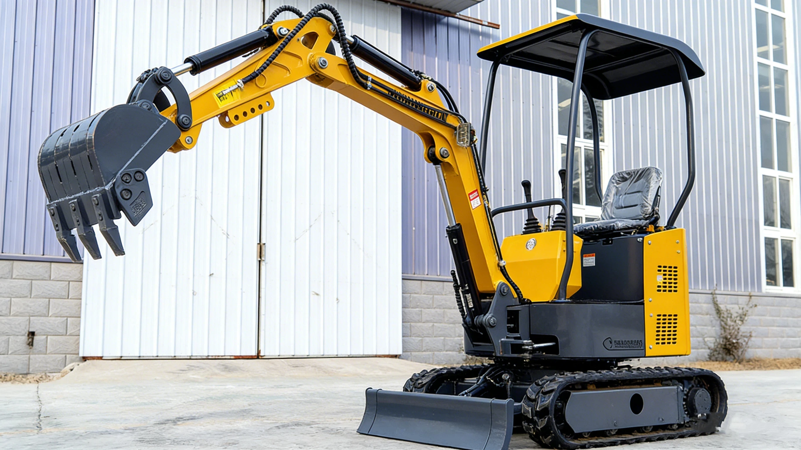 HENGWANG HWE12 Mini Excavator 1.2 Ton Crawler Digger with Kubota Engine EPA/EAC Certified 1 Year Warranty
HENGWANG HWE12 Mini Excavator 1.2 Ton Crawler Digger with Kubota Engine EPA/EAC Certified 1 Year Warranty