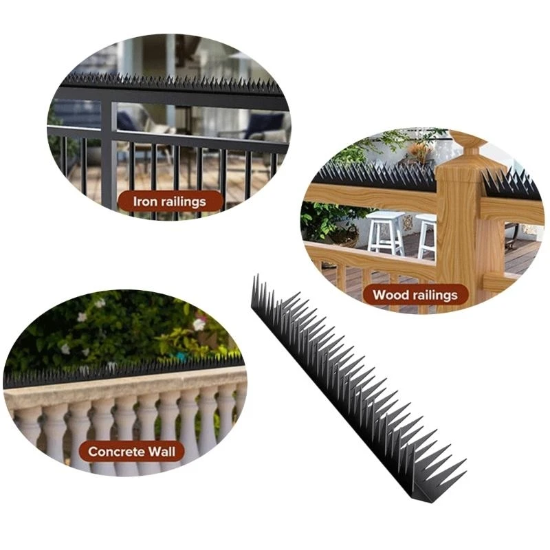 6Pieces Metal Fence Spikes Roof Spikes For Outdoor Security Home Protections
6Pieces Metal Fence Spikes Roof Spikes For Outdoor Security Home Protections