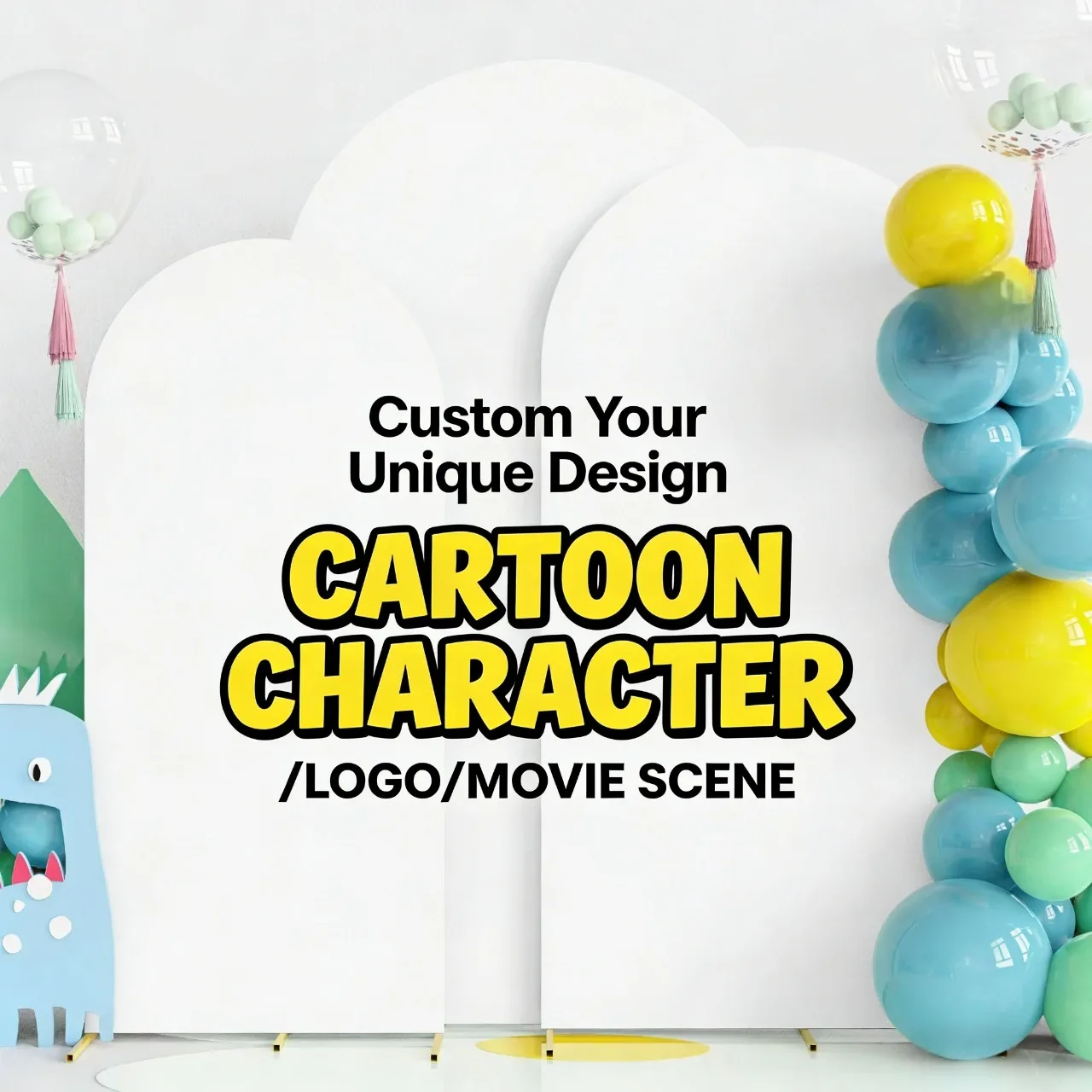 Настраиваемый арочный фон для фотосъемки на свадьбу, день рождения, праздничную вечеринку, детский праздник, персонализированный декор для мероприятий
Настраиваемый арочный фон для фотосъемки на свадьбу, день рождения, праздничную вечеринку, детский праздник, персонализированный декор для мероприятий