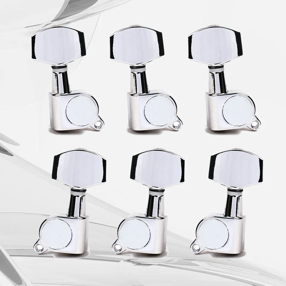 6 PCS Sealed Inline Electric Guitar String Tuning Pegs Keys Thread Bushing Machine Heads Tuners Set Finish Left Right Hand 3L3R
6 PCS Sealed Inline Electric Guitar String Tuning Pegs Keys Thread Bushing Machine Heads Tuners Set Finish Left Right Hand 3L3R