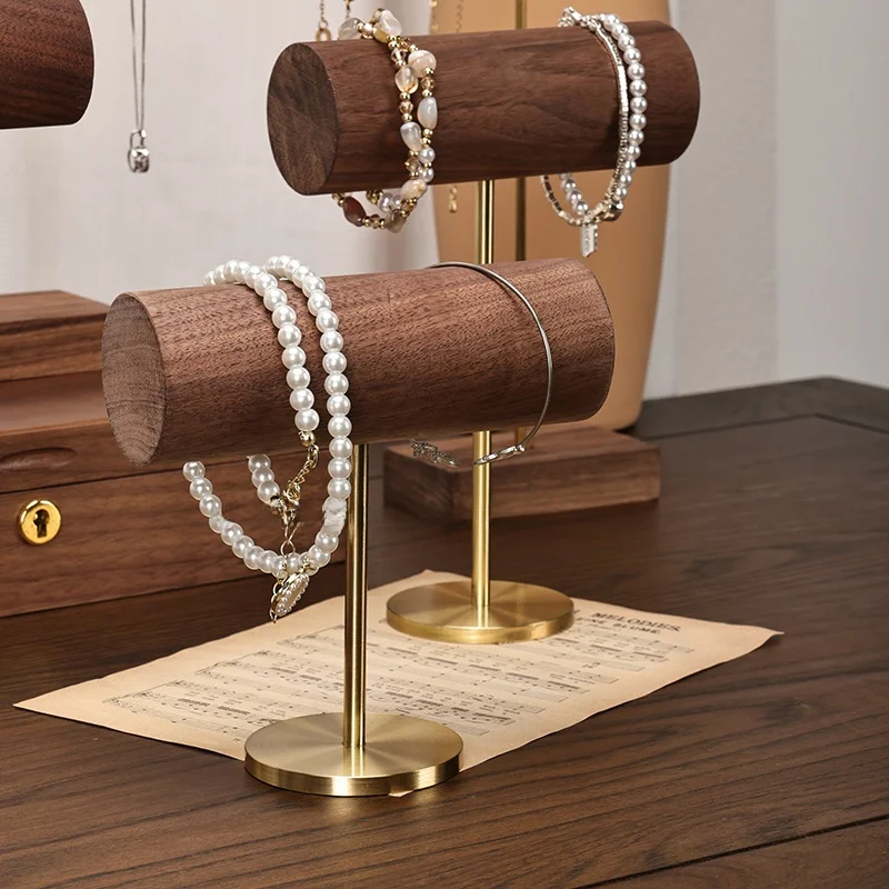 Bla Walnut Wood Jewelry Display Stand Hand Chain Storage Organizer Bracelet Nelace Ra for Home Organization
Bla Walnut Wood Jewelry Display Stand Hand Chain Storage Organizer Bracelet Nelace Ra for Home Organization