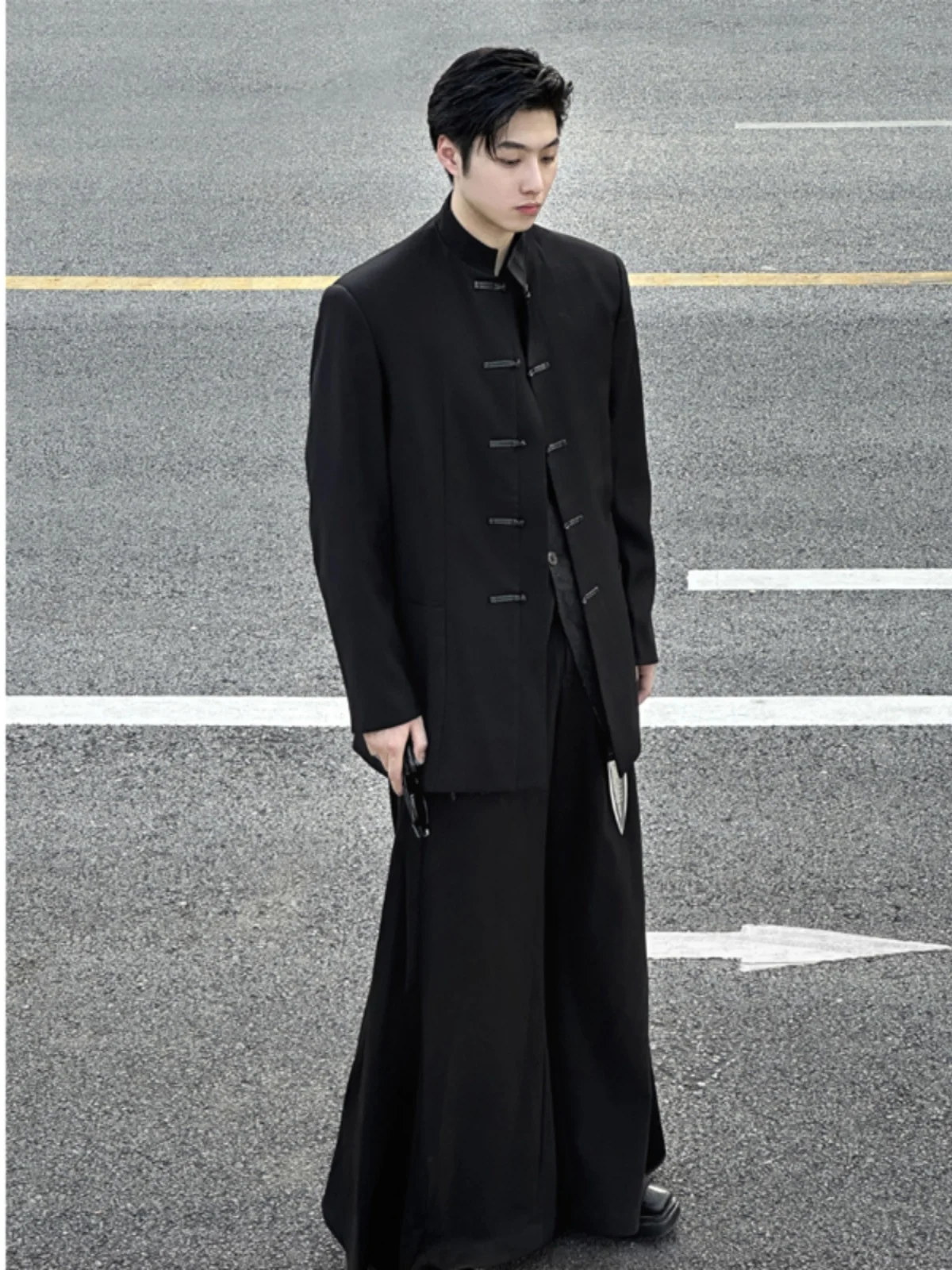 New Chinese Sle Men's Wedding Suit Jaet Youthful Retro Stand Collar Formal Western Coat for Teen Boys
New Chinese Sle Men's Wedding Suit Jaet Youthful Retro Stand Collar Formal Western Coat for Teen Boys