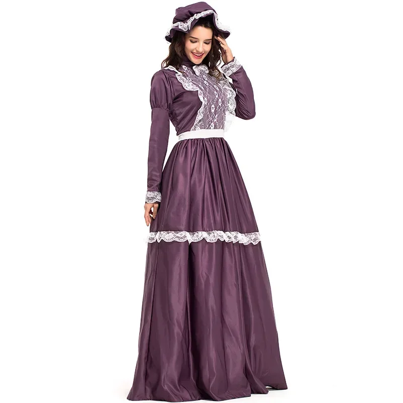 Deluxe Adult Women's Victorian Servant Costume Medieval French Wench Halloween Party Fantasia Maid Fancy Dress for Family
Deluxe Adult Women's Victorian Servant Costume Medieval French Wench Halloween Party Fantasia Maid Fancy Dress for Family