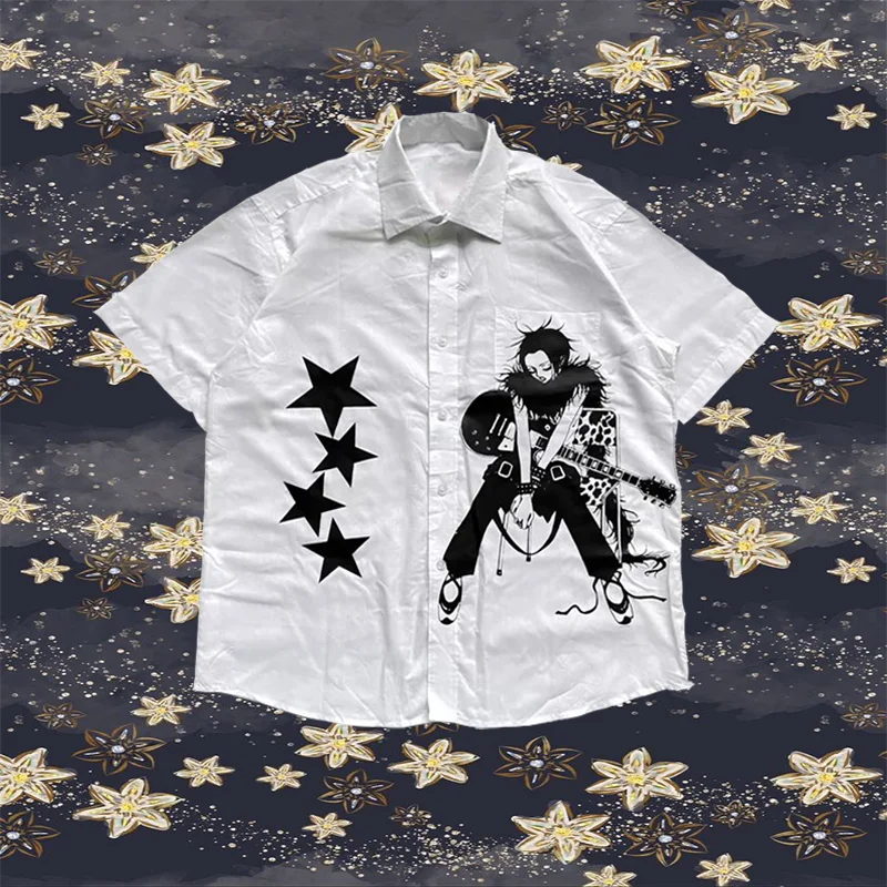 Womens and men Print Shirt Spring Clothing Casual Decoration short Sleeve top shirt Aesthetic With Graphic emo Lonely Singer
Womens and men Print Shirt Spring Clothing Casual Decoration short Sleeve top shirt Aesthetic With Graphic emo Lonely Singer