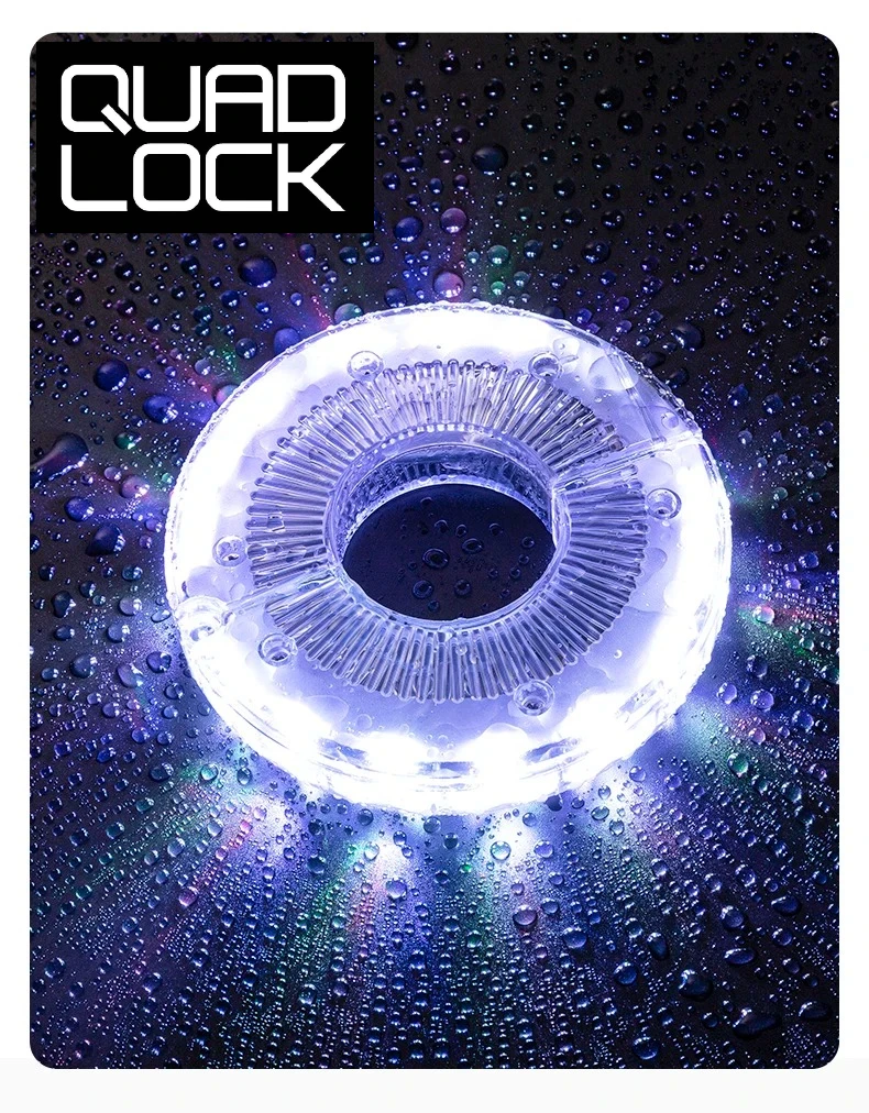 QUAD LOCK Bicycle Wheel Light Smart 12 LED Flash Warning Light Kids Balance
QUAD LOCK Bicycle Wheel Light Smart 12 LED Flash Warning Light Kids Balance