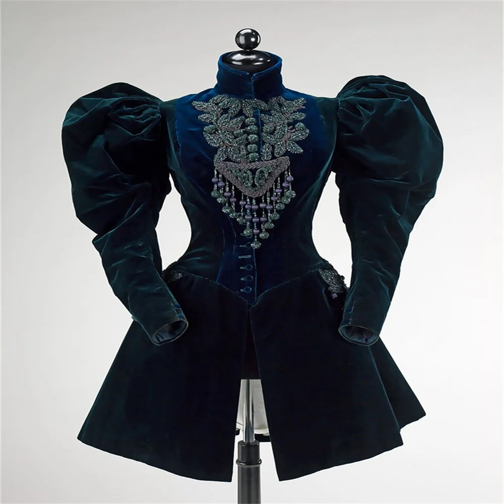 1895s European Vintage Afternoon Jacket Victorian Edwardian Duchess Costume Tea Party Coat
1895s European Vintage Afternoon Jacket Victorian Edwardian Duchess Costume Tea Party Coat