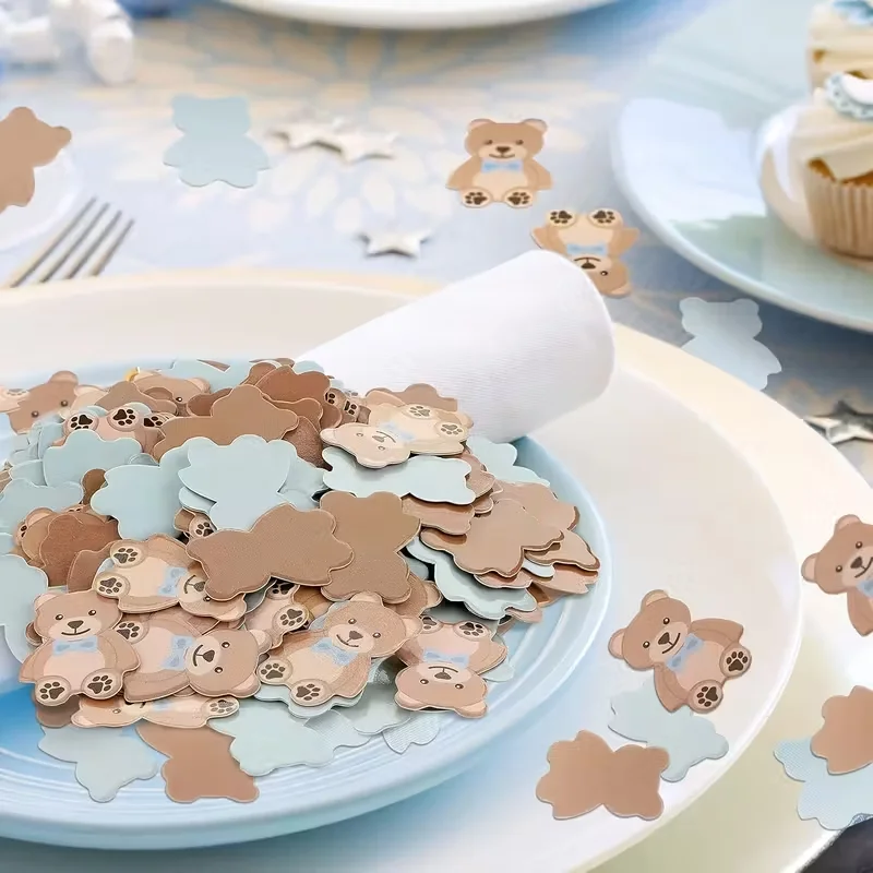 100pcs Teddy Bear Paper Confetti for Baby Shower Girl Boy Kids Bear Theme Birthday Party Decoration Supplies Table Scatter
100pcs Teddy Bear Paper Confetti for Baby Shower Girl Boy Kids Bear Theme Birthday Party Decoration Supplies Table Scatter