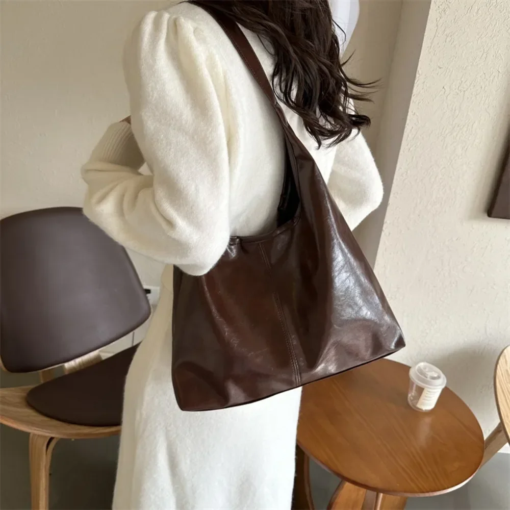 Lady bag Women's Fashion Brown Faux Leather Crossbody Bag - Casual Solid Color Design Safety Buckle Closed Suitable for DailyUse
Lady bag Women's Fashion Brown Faux Leather Crossbody Bag - Casual Solid Color Design Safety Buckle Closed Suitable for DailyUse