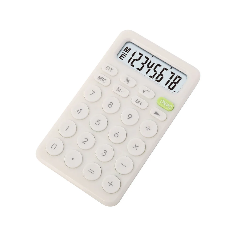 Mini Calculator 8-Digit Portable Plastic Kids Calculator For School Office Home Lightweight Student Calculation Tool Basic
Mini Calculator 8-Digit Portable Plastic Kids Calculator For School Office Home Lightweight Student Calculation Tool Basic
