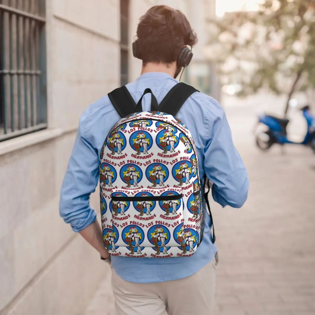 Custom Bib Breaking Bad LOS POLLOS Hermanos Backpack Boys Girls BookBag Children School Bag Computer Shoulder Bags for Men Women
Custom Bib Breaking Bad LOS POLLOS Hermanos Backpack Boys Girls BookBag Children School Bag Computer Shoulder Bags for Men Women