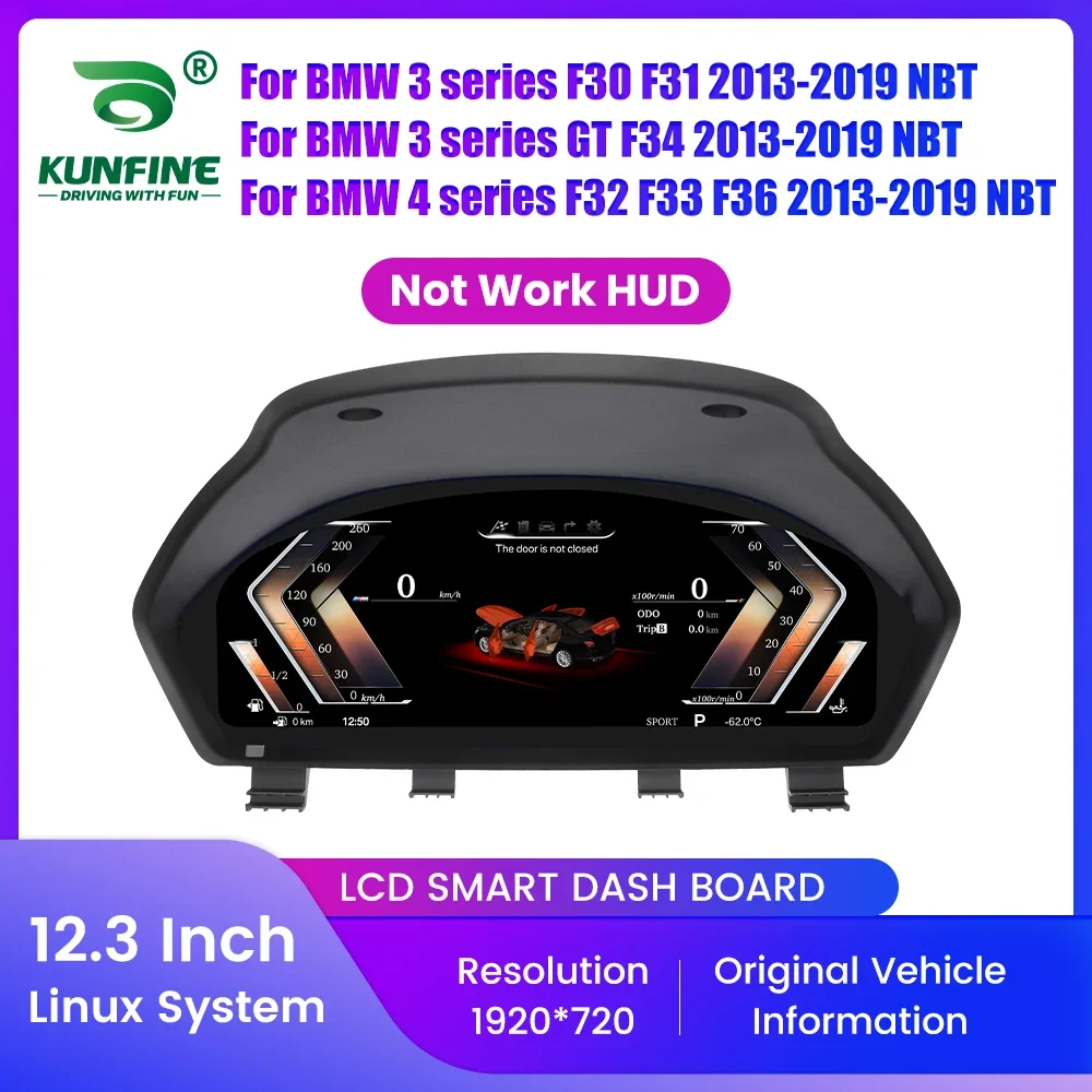 For BMW 3 Series F30/F31 4 F32/F33/F36 NBT 12.3" Car LCD Digital Dashboard Cluster Instrument Panel Speedometer Virtual Cockpit
For BMW 3 Series F30/F31 4 F32/F33/F36 NBT 12.3" Car LCD Digital Dashboard Cluster Instrument Panel Speedometer Virtual Cockpit