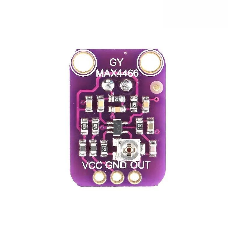 2pcs MAX4466 Sound Sensor Module Microphone Preamplifier Electret Mic for Arduino Speech Recognition
2pcs MAX4466 Sound Sensor Module Microphone Preamplifier Electret Mic for Arduino Speech Recognition