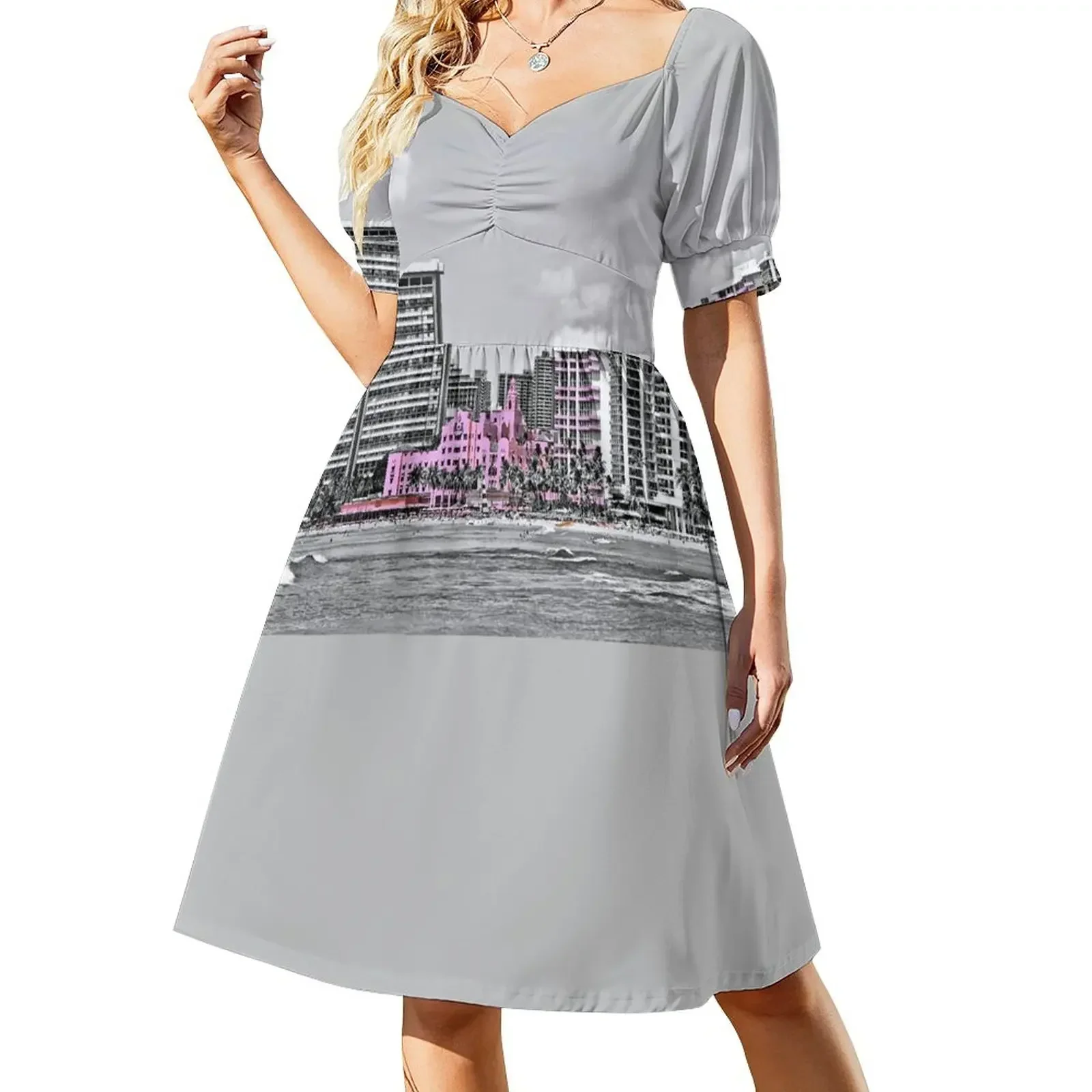 Pink Palace Short-Sleeved Dress summer women's suit summer dress womens 2025 Dress
Pink Palace Short-Sleeved Dress summer women's suit summer dress womens 2025 Dress